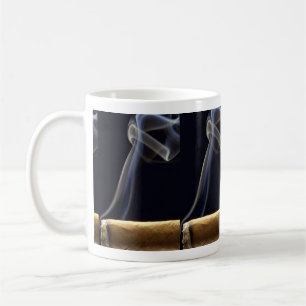 Beautiful Cigar with smoke Coffee Mug