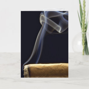Beautiful Cigarette with smoke Card