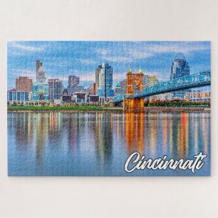 Beautiful Cincinnati, Ohio, United States Jigsaw Puzzle