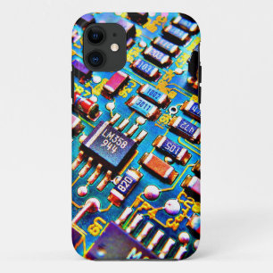 Beautiful Circuitry iPhone Case