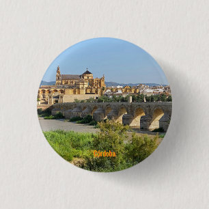 Beautiful city Cordoba in Spain, travel 3 Cm Round Badge