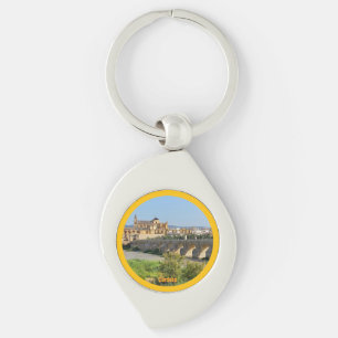 Beautiful city Cordoba in Spain, travel Key Ring