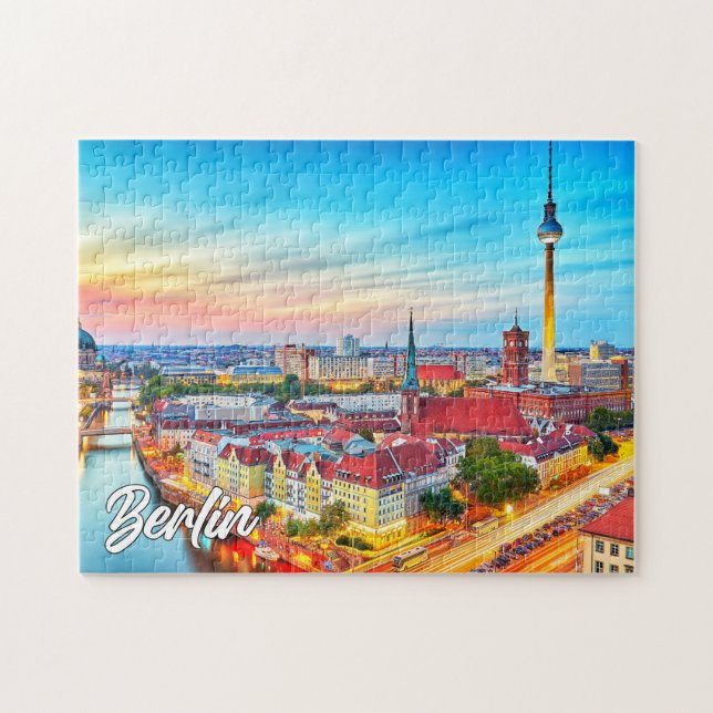 Beautiful City Of Berlin, Germany Jigsaw Puzzle (Horizontal)