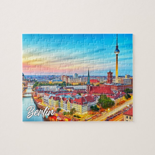 Beautiful City Of Berlin, Germany Jigsaw Puzzle (Horizontal)