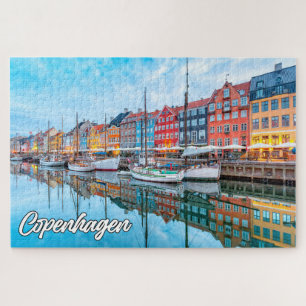 Beautiful City Of Copenhagen, Denmark Jigsaw Puzzle
