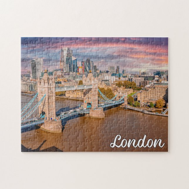 Beautiful City Of London, England Jigsaw Puzzle (Horizontal)