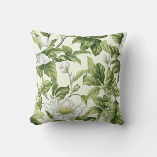 Beautiful classic floral pattern cushion