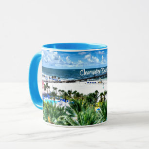 Beautiful Clearwater Beach, Florida Mug