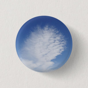 Beautiful cloud 3 cm round badge
