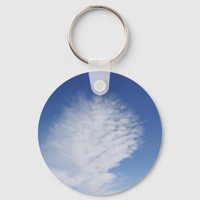 Beautiful cloud bottle opener key ring (Front)