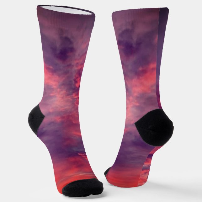 Beautiful Cloud Formation | Recoleta Filter | Socks (Angled)