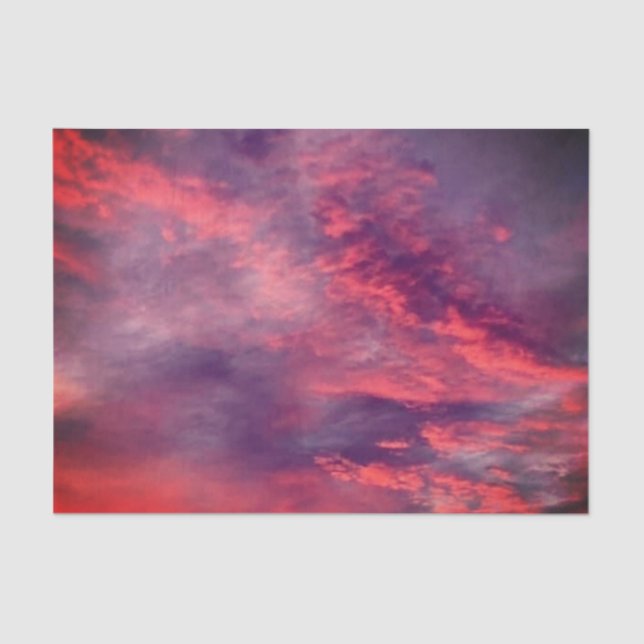 Beautiful Cloud Formation | Recoleta Filter | Tissue Paper (Front)