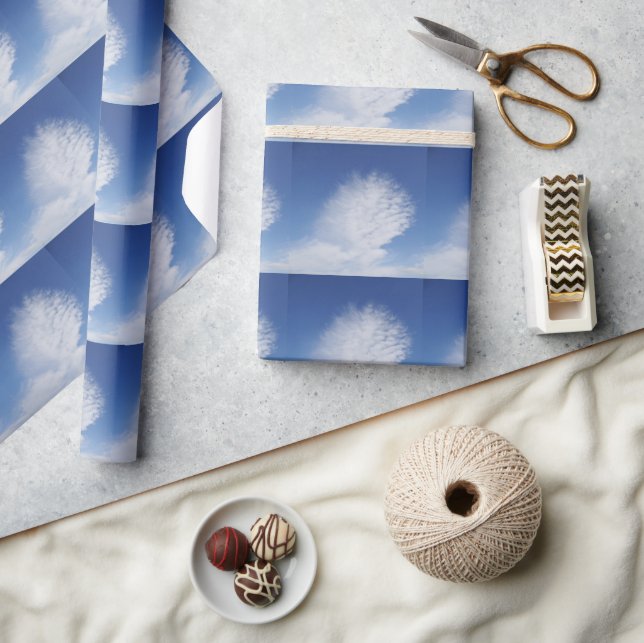 Beautiful Clouds Wrapping Paper (Crafts)