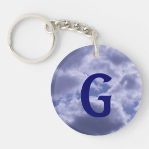 Beautiful Cloudy Day Key Ring
