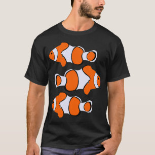 Beautiful clown fish pattern T-Shirt