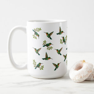 Beautiful colibris coffee mug