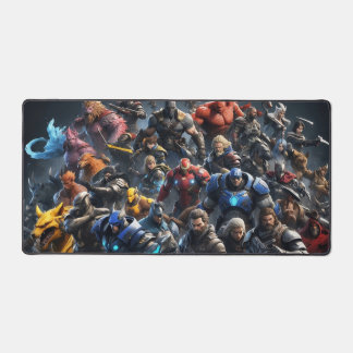 Beautiful collection of game characters #5 desk mat
