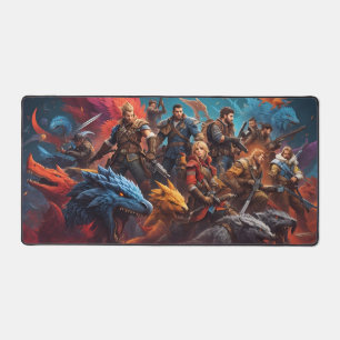 Beautiful collection of game characters #6 desk mat