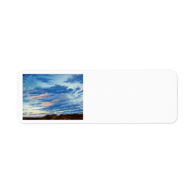 Beautiful Colorado Mountain Sunset View (Front)