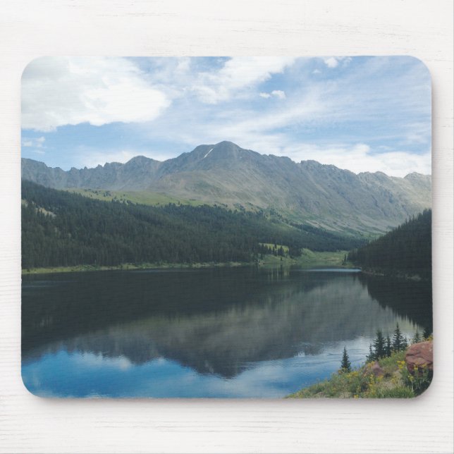 Beautiful Colorado Mountains and Lake Mouse Pad (Front)