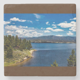 Beautiful Colorado Scenery Stone Coaster