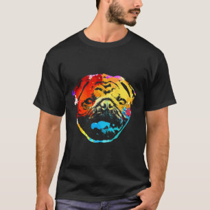 BEAUTIFUL COLORFUL PUG Classic  561 T-Shirt