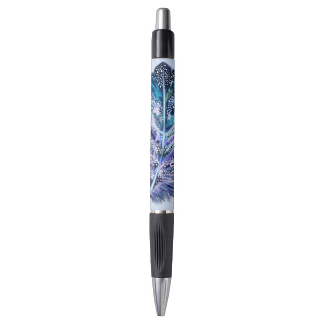Beautiful Colour Feather Pen (Front Vertical)
