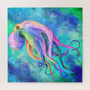 Beautiful Colour Octopus Puzzle