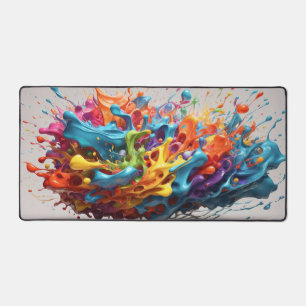 Beautiful Colour Splash Art #3 Desk Mat