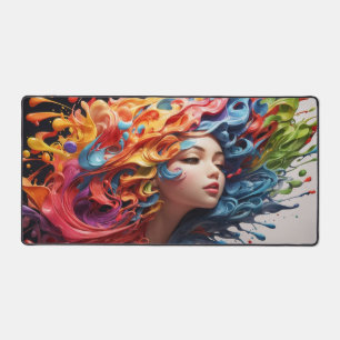 Beautiful Colour Splash Art #5 Desk Mat