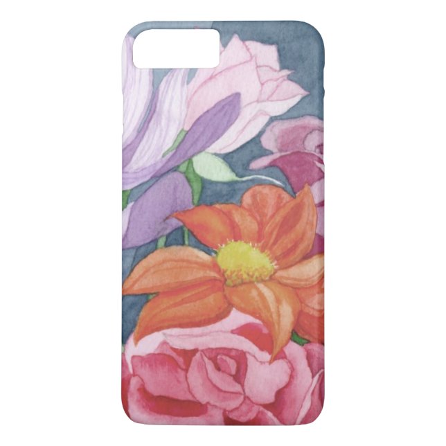 beautiful coloured floral case (Back)