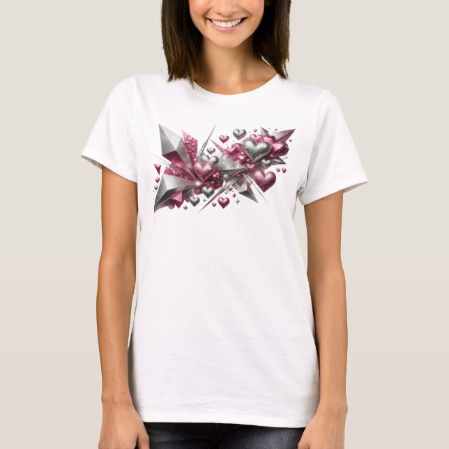 Beautiful Colourful ABSTRACT ART Custom Tee (Front)