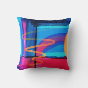 Beautiful & Colourful Abstract Artwork Cushion