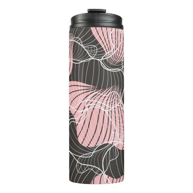 Beautiful colourful abstract seamless pattern. Bac Thermal Tumbler (Front)