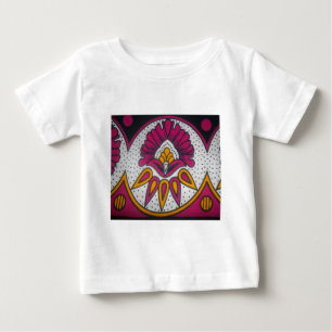 Beautiful Colourful African Fabric Motif Art Print Baby T-Shirt