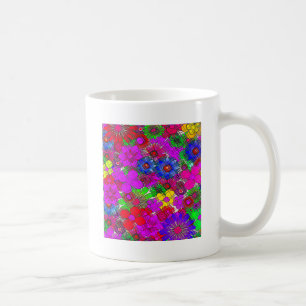 Beautiful Colourful Amazing Floral Pattern Design Coffee Mug