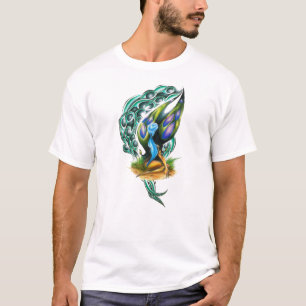 Beautiful Colourful Celtic Forest Faery T-Shirt