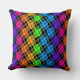 Beautiful colourful Check Plaid Decorative grade A Cushion