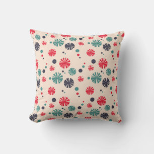Beautiful colourful circle cushion