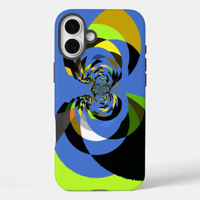 Beautiful colourful female silhouette Illustration Case-Mate iPhone Case (Back)