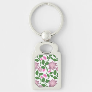 Beautiful Colourful floral pattern Key Ring