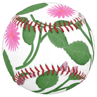 Beautiful Colourful floral pattern  Softball