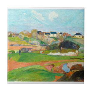 Beautiful colourful landscape  tile