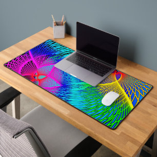 Beautiful Colourful Lights Desk Mat