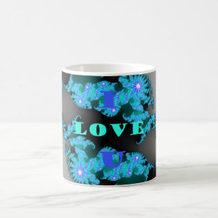 Beautiful colourful Love universe vector design ar Coffee Mug