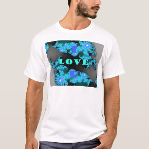 Beautiful colourful Love universe vector design ar T-Shirt