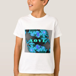 Beautiful colourful Love universe vector design ar T-Shirt