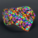 Beautiful Colourful Multi-Colour Abstract Pattern Tie<br><div class="desc">2024</div>