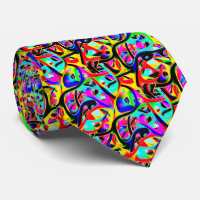 Beautiful Colourful Multi-Colour Abstract Pattern