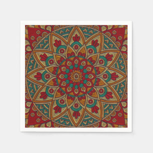 Beautiful Colourful Pattern Napkin